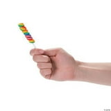 Mini Rainbow Twisty Lollipops, Bulk set of 24 Individually Wrapped