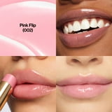 Revlon Super Lustrous Glass Shine Hydrating Tinted Lip Balm, 002 Pink Flip, 0.11 oz