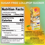 Amos Audio Lollipop TastySounds Orange Fat-Free, Olypics Music Lollipops 0.42 oz