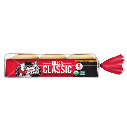 Dave's Killer Bread Killer Classic English Muffins, Organic English Muffins, 6 Count