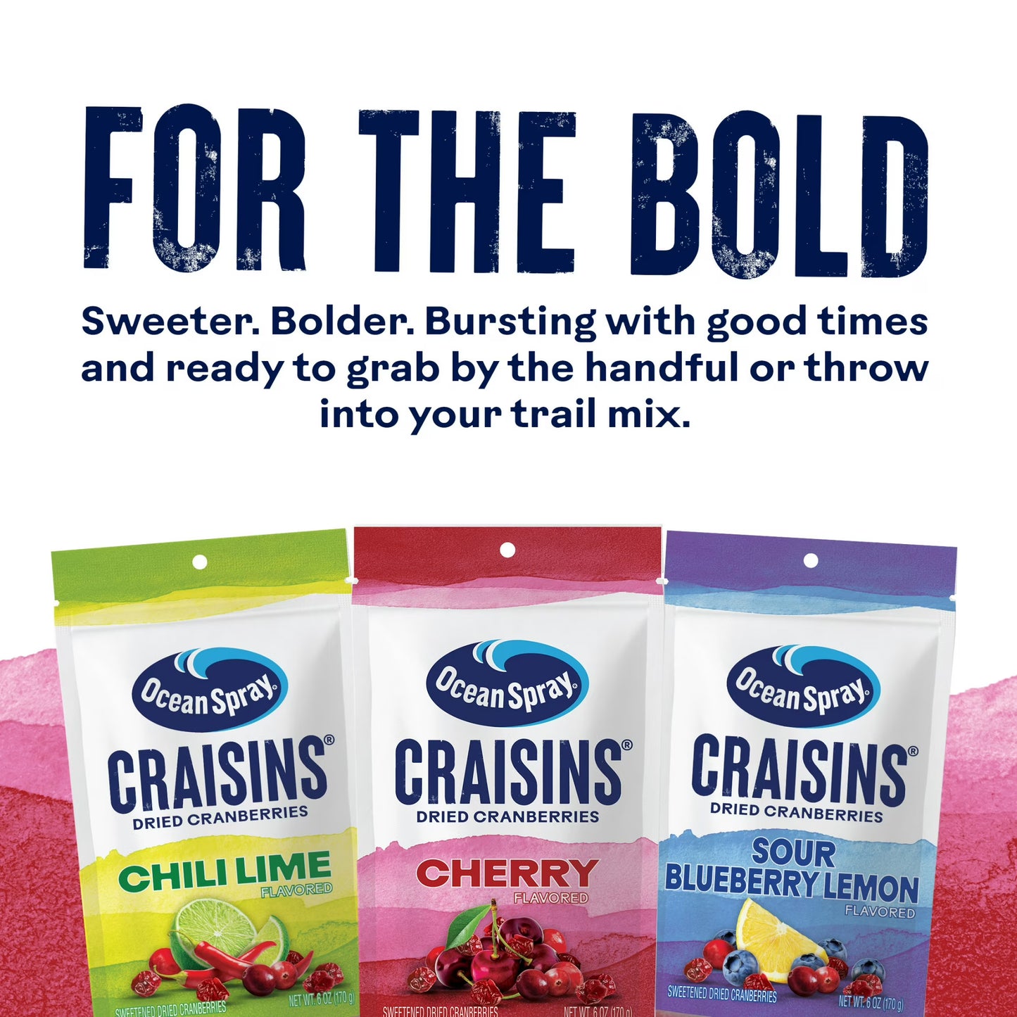 Ocean Spray Craisins Infused with Cherry Juice 6oz