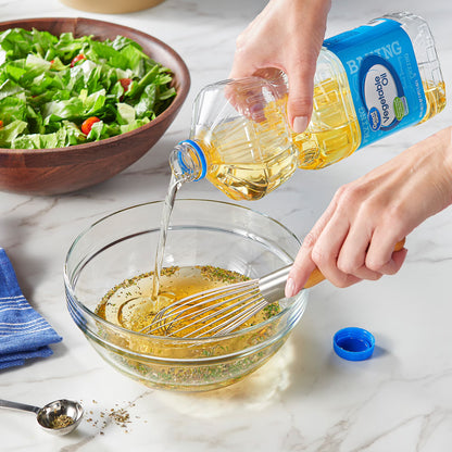 Great Value Vegetable Oil, Heart Healthy and Versatile, 48 fl oz Bottle