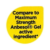 Equate Maximum Strength Orasol Oral Anesthetic Gel with 20% Benzocaine, 0.33 oz