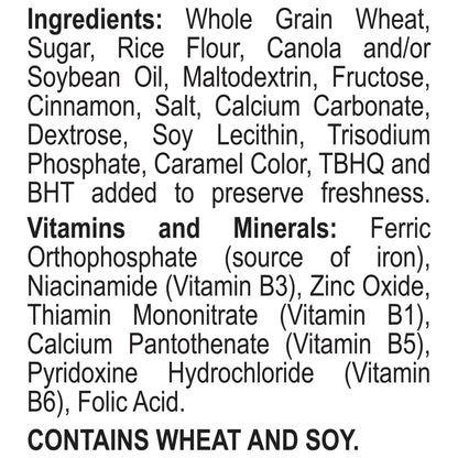 Malt-O-Meal Cinnamon Toasters Breakfast Cereal, Real Cinnamon Squares, 33 oz Bag