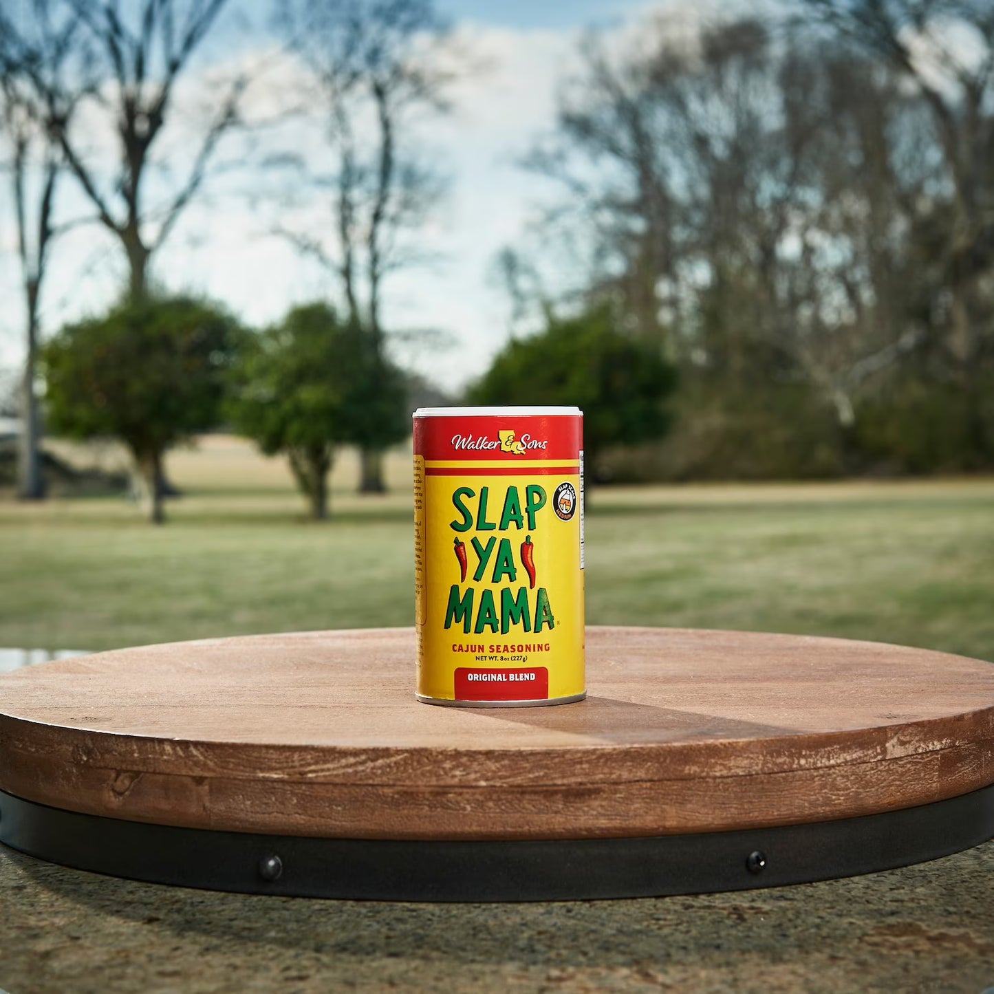 Slap Ya Mama Cajun Seasoning by Walker & Sons, Original Blend, 16 oz Canister – Certified Cajun, Gluten Free, No MSG