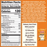 Baked Ruffles 50% Less Fat Cheddar & Sour Cream Potato Chips Bag, 6.25 oz