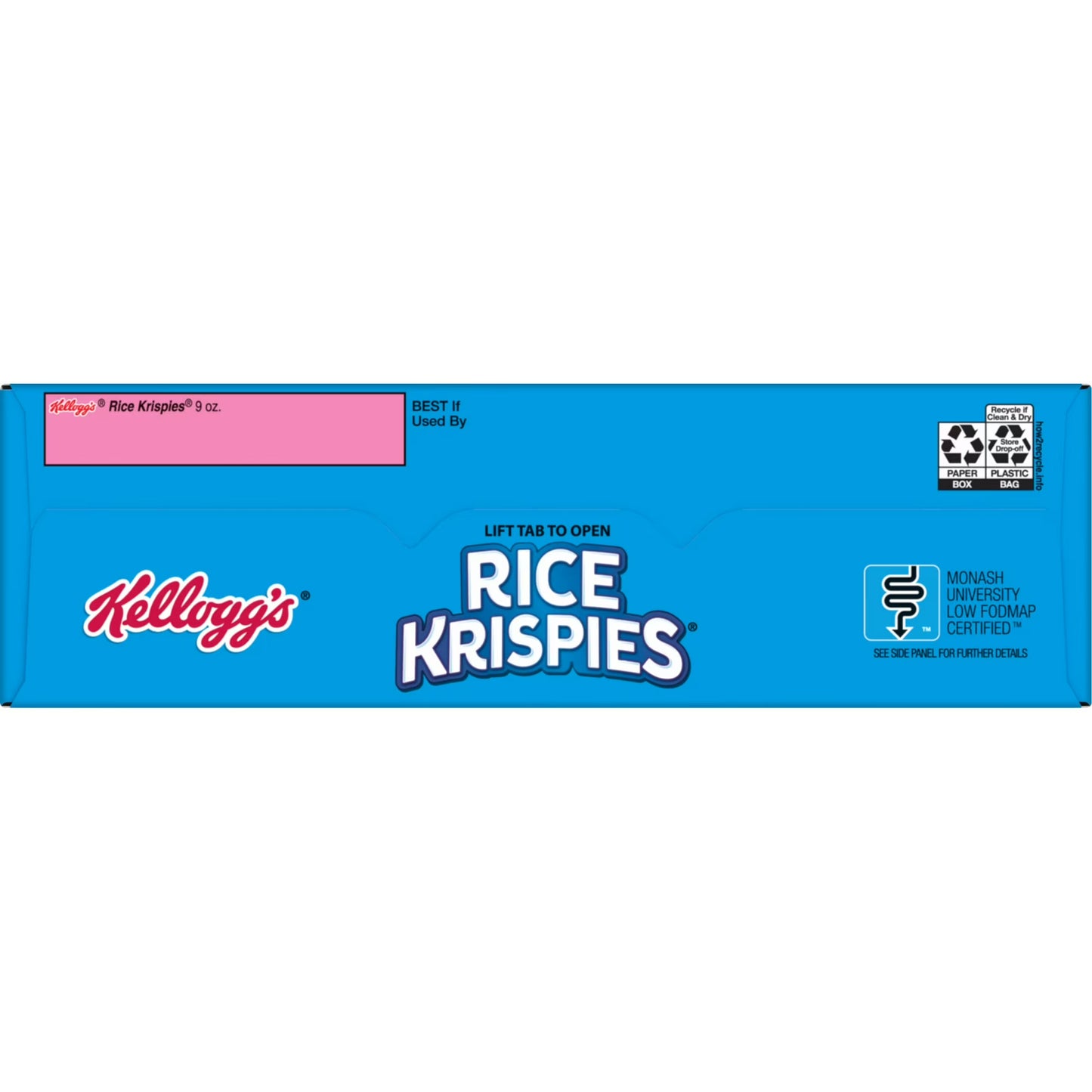 (8 pack) Kellogg's Rice Krispies Original Breakfast Cereal, 8 Vitamins and Minerals, 9 oz