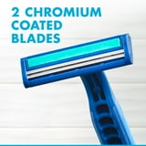 (3 pack) Gillette Prestobarba2 UltraGrip Fixed Men's Disposable Razors, Blue, 10 Count