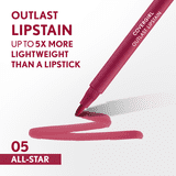 COVERGIRL Outlast Lipstain, 05 All -Star, Pink, 0.05 fl oz