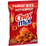 (2 pack) Chex Mix Hot and Spicy Snack Mix, Savory Snack Bag, Family Size, 13.5 oz