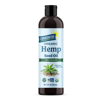(3 pack) Carrington Farms Hemp Oil, 12oz