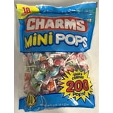 Charms Mini Pops Lollipop Bag 36 oz – Assorted Fruit Flavored Hard Candy