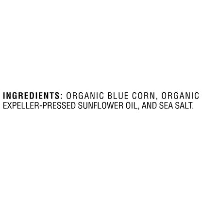 Tostitos Organic Blue Corn Tortilla Chips, 10 oz Bag