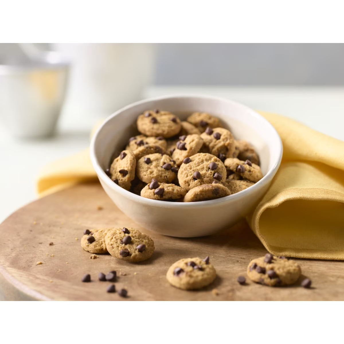Simple Mills Mini Crunchy Chocolate Chip Gluten Free Cookies 0.8 oz, 8 Count