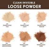 Covergirl Clean Invisible Loose Powder, 105 Translucent Fair, 0.63 oz