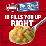(2 pack) Campbell’s Chunky Soup, Ready to Serve Split Pea Soup with Ham, 19 oz Can