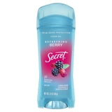 Secret Fresh Antiperspirant Deodorant Clear Gel, Berry, 3.4 oz
