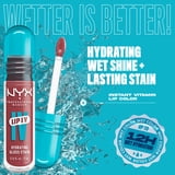 NYX Professional Makeup Lip IV Hydrating Lip Oil & Stain with Coconut Water, Petal Pourin, 0.16 fl oz