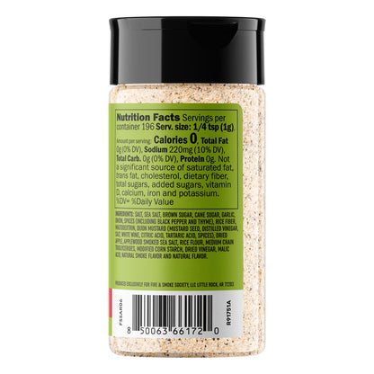 Fire & Smoke Society Smoky Applewood BBQ Seasoning, 6.9 oz Mixed Spices & Seasonings