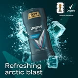 (2 pack) Degree Men Antiperspirant Deodorant 72-Hour Sweat and Odor Protection Cool Rush Antiperspirant For Men With Body Heat Activated Technology, 2.6 oz