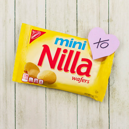 NILLA Wafers Mini Vanilla Wafer Cookies, 10 Snack Packs