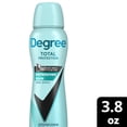 Degree UltraClear Black+White Antiperspirant Deodorant Dry Spray Anti-White Marks and Yellow Stains Pure Rain Antiperspirant for Women, 3.8 oz