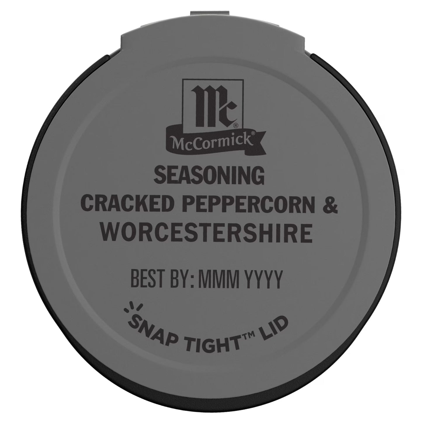 Grill Mates Kosher Cracked Peppercorn & Worcestershire Seasoning, 2.75 oz Bottle
