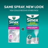 Vicks Sinex Severe Congestion Moisturizing Nasal Spray, Nasal Decongestant for Sinus Relief, 0.5 fl oz