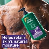 Irish Spring 5 in 1 Moisturizing Body Wash for Men, Fresh Eucalyptus & Bergamot Scent, 30 fl oz