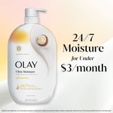 Olay Ultra Moisture Body Wash with Shea Butter, Vitamin B3 and Hyaluronic Blend, 35 fl oz