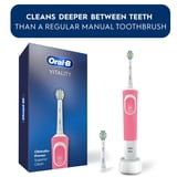 Oral-B Toothbrush, Vitality Flossaction Rechargeable Electric Toothbrush, Pink, Adults & Children 3+