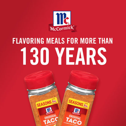 McCormick Original Taco Seasoning Mix, 8.5 oz Bottle