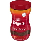 Folgers Classic Roast Instant Coffee, 12 oz Jar