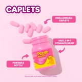 Pepto Bismol Caplets, Upset Stomach Relief, Stomach Relief, Anti-Diarrheal, 40 Count