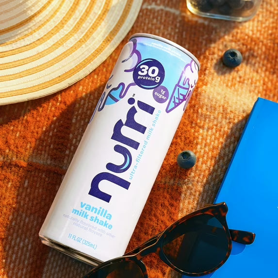Nurri Ultra-Filtered Milkshake, 30g of Protein, Vanilla, 11 fl oz Can
