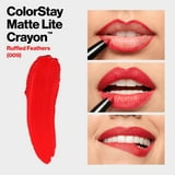 Revlon ColorStay Matte Lite Crayon Lightweight Lipstick, 009 Ruffled Feathers