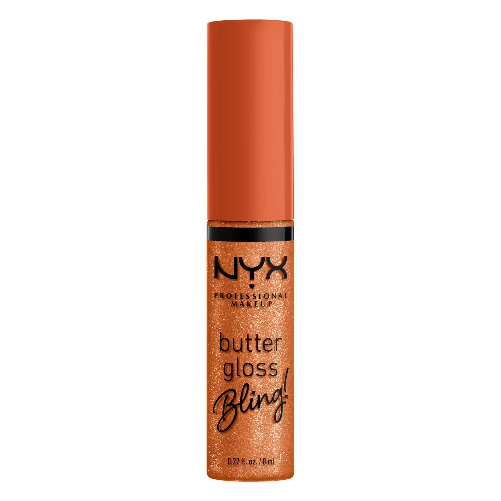 NYX Professional Makeup Butter Gloss Bling, Non-Sticky Lip Gloss, Pricey, 0.27 Oz