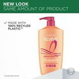 (4 pack) L'Oreal Paris Elvive Dream Lengths Restoring Shampoo, Pump, 28 fl oz