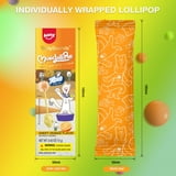 Amos Audio Lollipop TastySounds Orange Fat-Free, Olypics Music Lollipops 0.42 oz