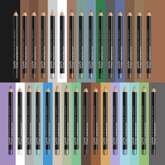 (2 pack) NYX Professional Makeup Slim Eye Pencil, Creamy Longwear Eyeliner, Sapphire