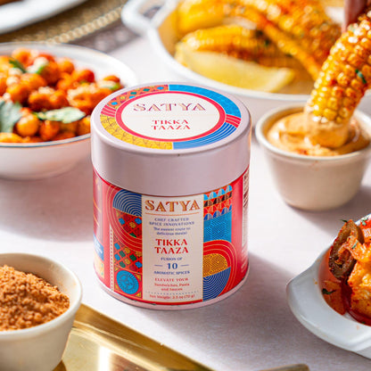 Satya Blends, Tikka Taaza, Tomato, Smoky, Tikka Masala Seasoning 2.5 oz