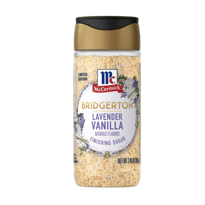 3 Limited Edition Bridgerton Lady Whistledown McCormick Finishing Sugars