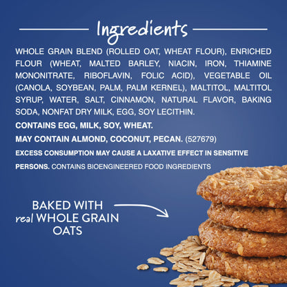 VOORTMAN Baked Zero Sugar Oatmeal Cookies 8 oz