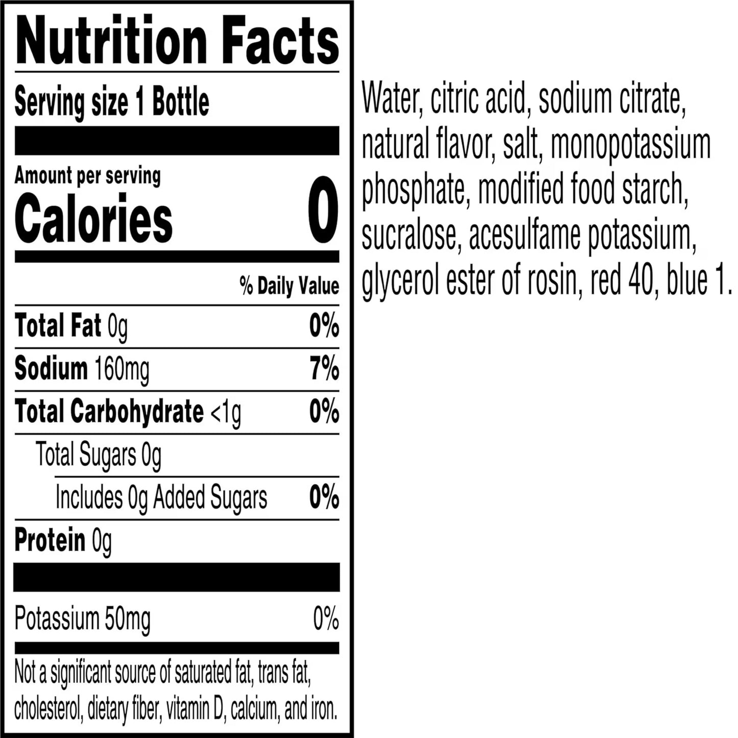 Gatorade Zero Sugar Thirst Quencher Grape Sports Drink, 12 fl oz, 12 Count Bottles