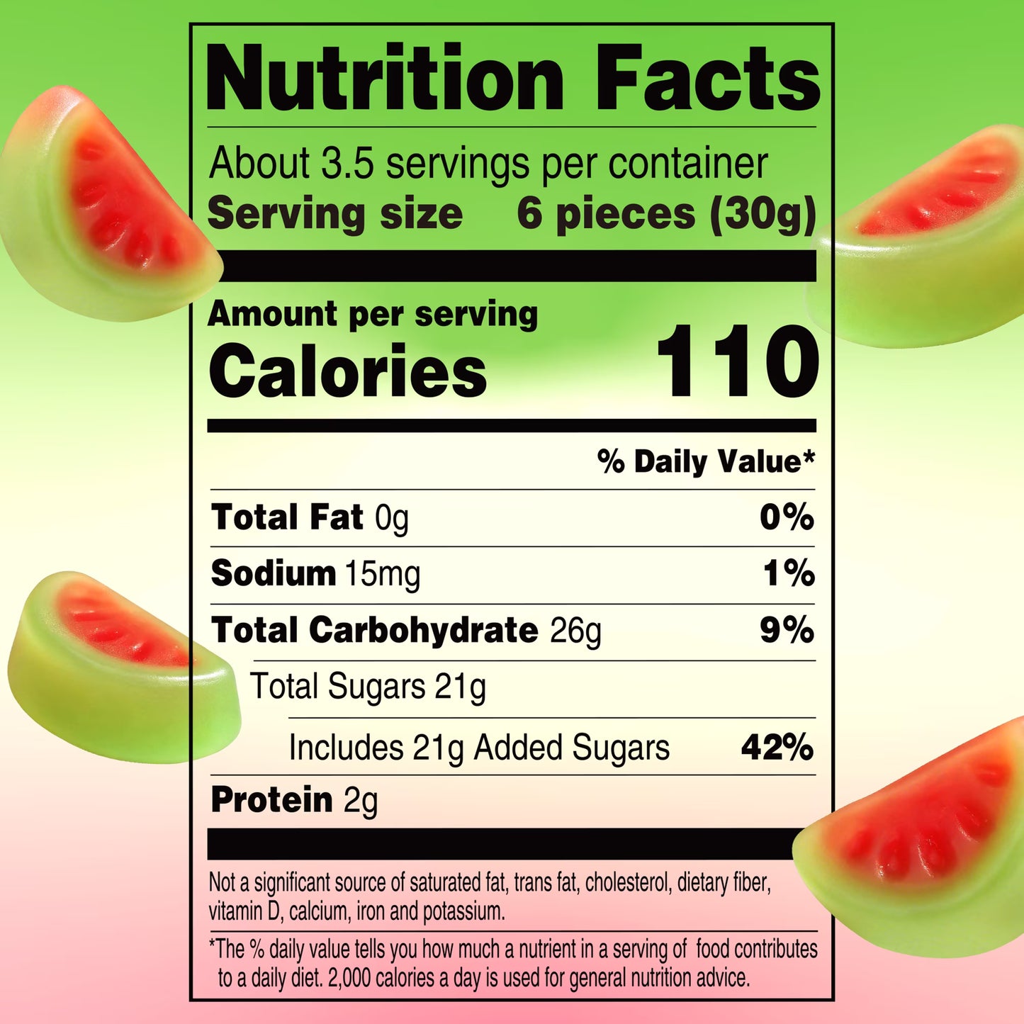 AMOS Peelerz Watermelon, Peelable Gummy Candy, Real Fruit Flavor, 1 Count, 3.5 oz Bag