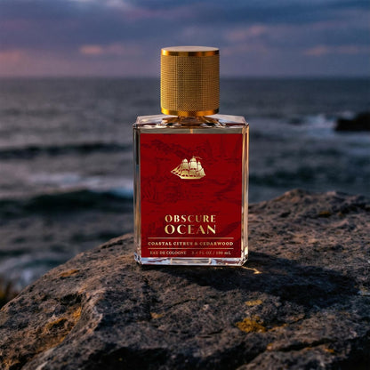 Old Spice Cologne for Men, Premium & Pairable Fragrance Spray, Obscure Ocean with Coastal Citrus & Cedarwood Signature Scent, Masculine & Sophisticated for Day & Night Wear, Eau de Cologne, 3.4 fl oz