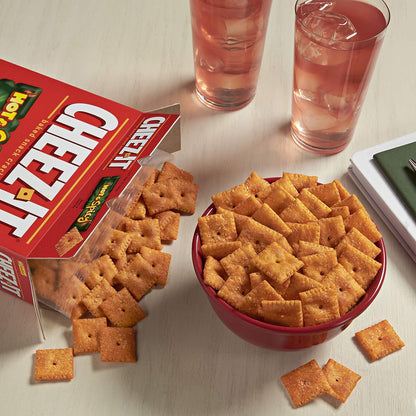 Cheez-It Baked Snack Cheese Crackers, Hot & Spicy, 7 oz Box