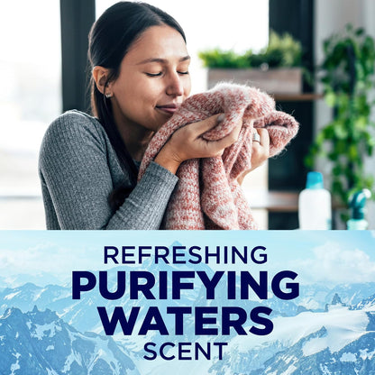 ARM & HAMMER Fabric Softener Sheets, Purifying Waters, 100 sheets (Pack of 2)