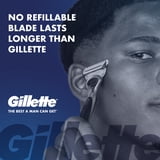 Gillette Skin Guard Sensitive Disposable Razors for Men, Blue, 4 Razors