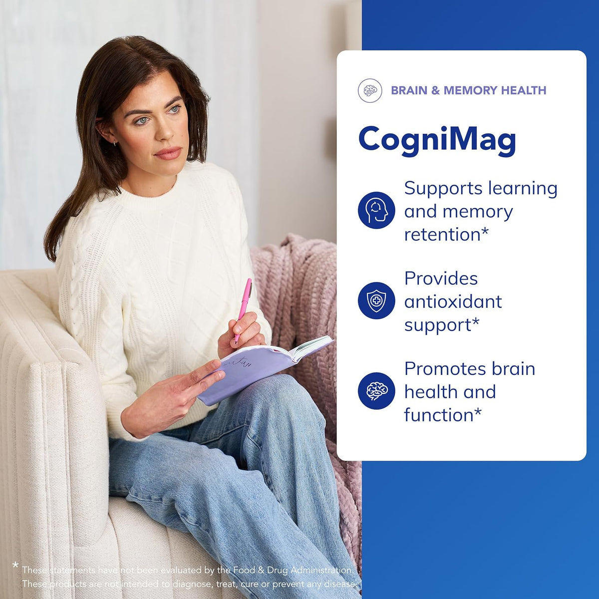 Pure Encapsulations CogniMag, 120 Capsules